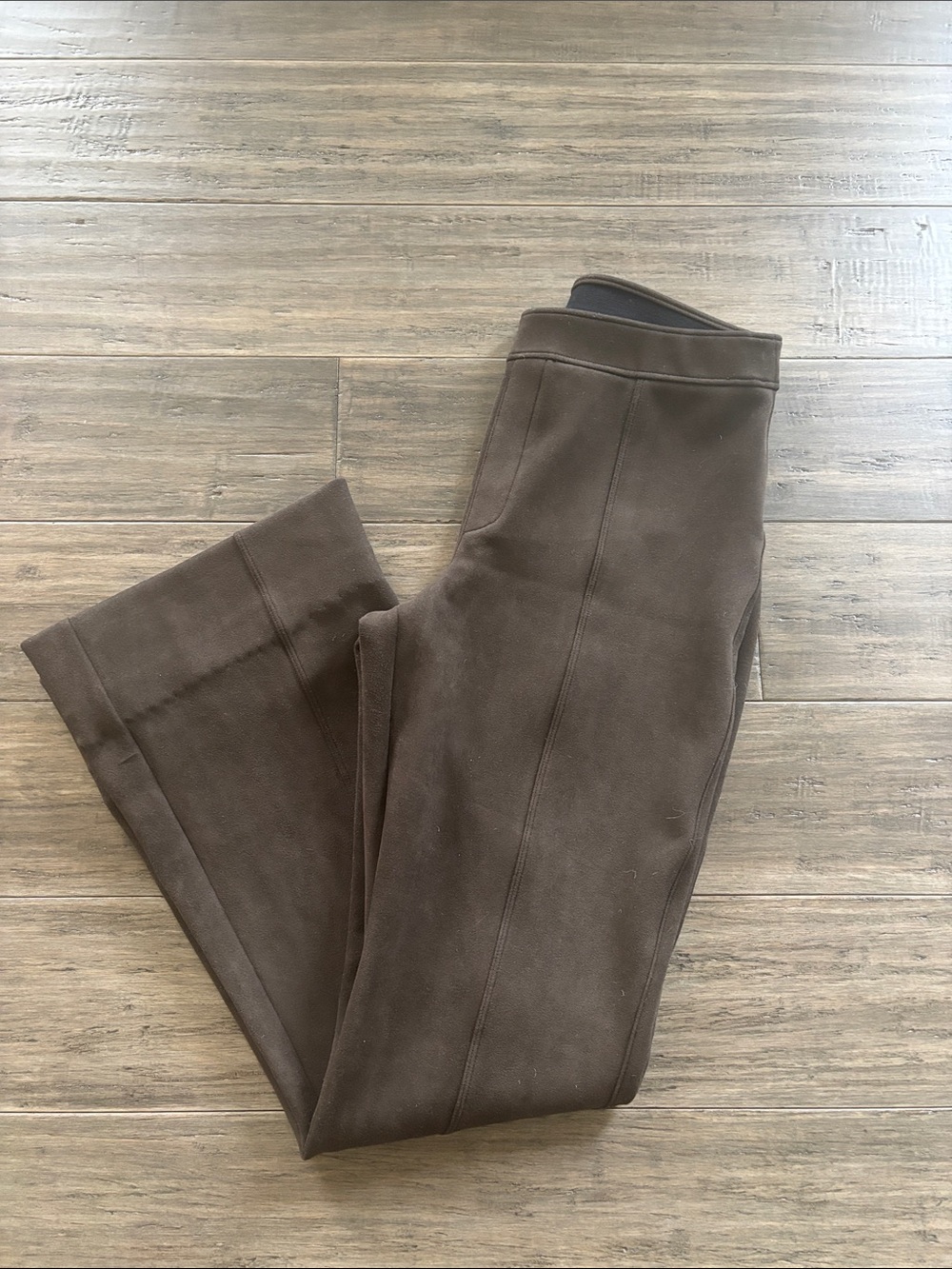 SPANX Brown Pull-On Trousers